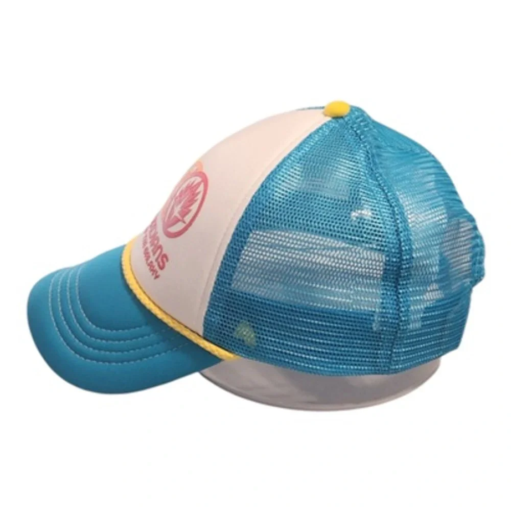 Marvel Guardians of the Galaxy Disney Parks Trucker Hat Teal White Mesh Snapback